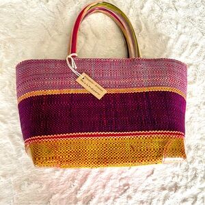 New handwoven bag. Kaloes. Colorful and fun purse.